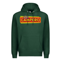 Sports Green suitable-pollo-campero-worn Premium Hoodie - linhVisuals