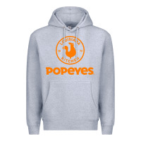 Heather Grey suitable-popeyes-worn Premium Hoodie - linhVisuals