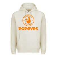 Oatmeal Heather suitable-popeyes-worn Premium Hoodie - linhVisuals