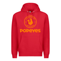 Red suitable-popeyes-worn Premium Hoodie - linhVisuals
