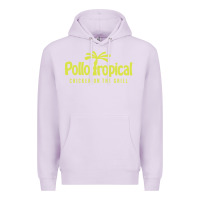 Lilac suitable-pollo-tropical-worn Premium Hoodie - linhVisuals