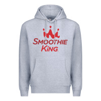 Heather Grey suitable-smoothie-king-worn Premium Hoodie - linhVisuals