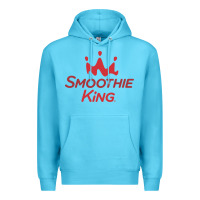 Ocean Blue suitable-smoothie-king-worn Premium Hoodie - linhVisuals