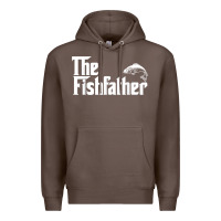 Coffee mens the fishfather funny fish father day lover t shirt t shirt Premium Hoodie - linhVisuals