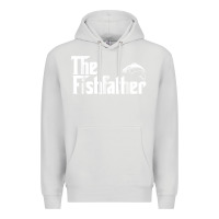 Dove Grey mens the fishfather funny fish father day lover t shirt t shirt Premium Hoodie - linhVisuals