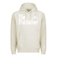 Oatmeal Heather mens the fishfather funny fish father day lover t shirt t shirt Premium Hoodie - linhVisuals