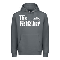 Rock mens the fishfather funny fish father day lover t shirt t shirt Premium Hoodie - linhVisuals