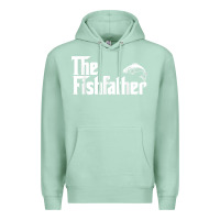 Seafoam mens the fishfather funny fish father day lover t shirt t shirt Premium Hoodie - linhVisuals