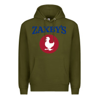 Army Green suitable-zaxby's-worn Premium Hoodie - linhVisuals