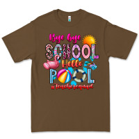 Cacao Bye Bye School Hello Pool Teacher  Squad Premium Tee - CowhideDigitalArt