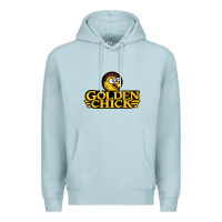 Blue Mist suitable-golden-chick-worn Premium Hoodie - linhVisuals