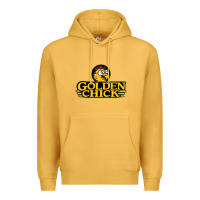 Mustard suitable-golden-chick-worn Premium Hoodie - linhVisuals