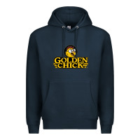 Navy suitable-golden-chick-worn Premium Hoodie - linhVisuals