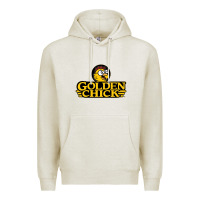 Oatmeal Heather suitable-golden-chick-worn Premium Hoodie - linhVisuals