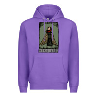 Purple neko case clässic Premium Hoodie - linhVisuals