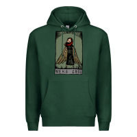 Sports Green neko case clässic Premium Hoodie - linhVisuals
