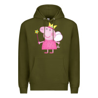 Army Green pig Premium Hoodie - linhVisuals