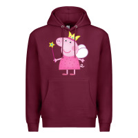 Burgundy pig Premium Hoodie - linhVisuals