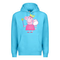 Ocean Blue pig Premium Hoodie - linhVisuals