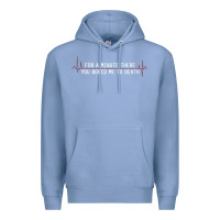 Colony Blue for a minute there you bored me to death Premium Hoodie - linhVisuals