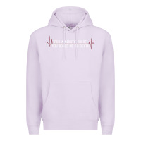 Lilac for a minute there you bored me to death Premium Hoodie - linhVisuals