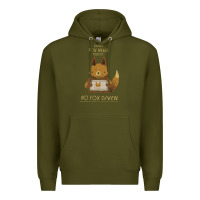 Army Green fox news new Premium Hoodie - linhVisuals