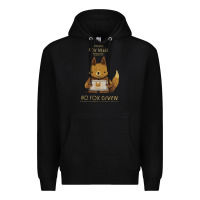 Black fox news new Premium Hoodie - linhVisuals
