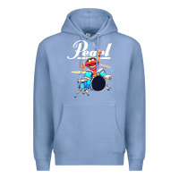 Colony Blue the muppet show animal playing pearl drums Premium Hoodie - linhVisuals