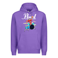 Purple the muppet show animal playing pearl drums Premium Hoodie - linhVisuals