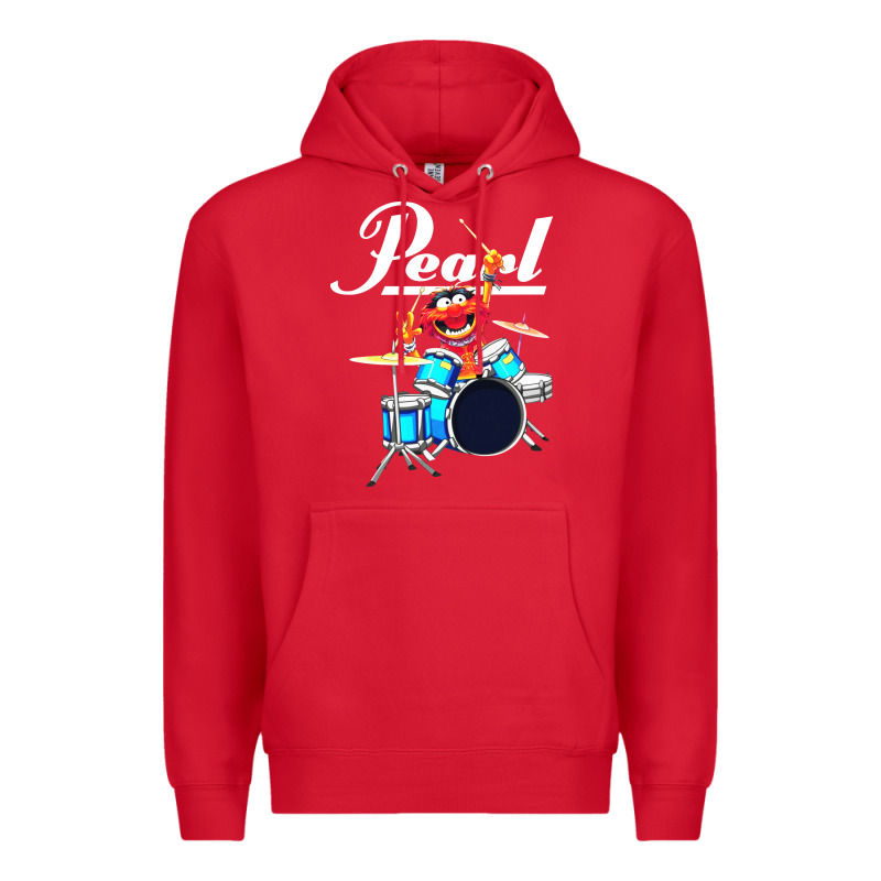 The Muppet Show Animal Playing Pearl Drums Premium Hoodie by linhVisuals | Teevron
