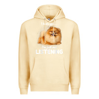 Pina Colada pomeranian i hear you not listening t shirt Premium Hoodie - linhVisuals
