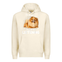 Tofu pomeranian i hear you not listening t shirt Premium Hoodie - linhVisuals