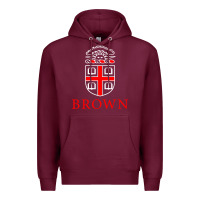 Burgundy brown university Premium Hoodie - linhVisuals