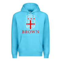 Ocean Blue brown university Premium Hoodie - linhVisuals