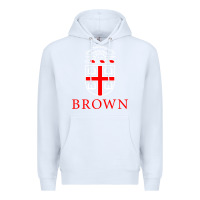 White brown university Premium Hoodie - linhVisuals