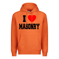 Carrot i love masonry Premium Hoodie - linhVisuals