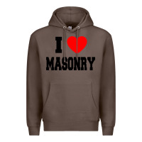 Coffee i love masonry Premium Hoodie - linhVisuals