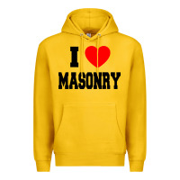 Lemon i love masonry Premium Hoodie - linhVisuals