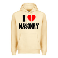 Pina Colada i love masonry Premium Hoodie - linhVisuals