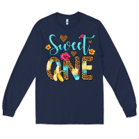 Navy sweet one banana Long Sleeve Tee - Artiststas