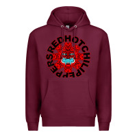Burgundy r.e.d h.o.t c.h.i.l.i p.e.p.p.e.r.s t shirt Premium Hoodie - linhVisuals
