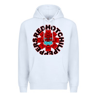White r.e.d h.o.t c.h.i.l.i p.e.p.p.e.r.s t shirt Premium Hoodie - linhVisuals