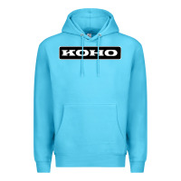Ocean Blue Koho Premium Hoodie - linhVisuals