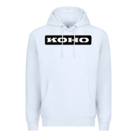White Koho Premium Hoodie - linhVisuals