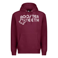 Burgundy rooster teeth Premium Hoodie - linhVisuals
