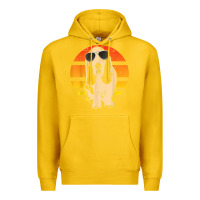 Lemon retro basset hound t shirt men women kids gift t shirt Premium Hoodie - linhVisuals