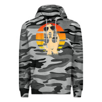 Slate Camo retro basset hound t shirt men women kids gift t shirt Premium Hoodie - linhVisuals