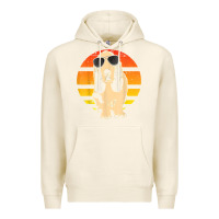 Tofu retro basset hound t shirt men women kids gift t shirt Premium Hoodie - linhVisuals