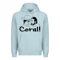 Blue Mist the walking dead  coral Premium Hoodie - linhVisuals