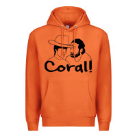 Carrot the walking dead  coral Premium Hoodie - linhVisuals